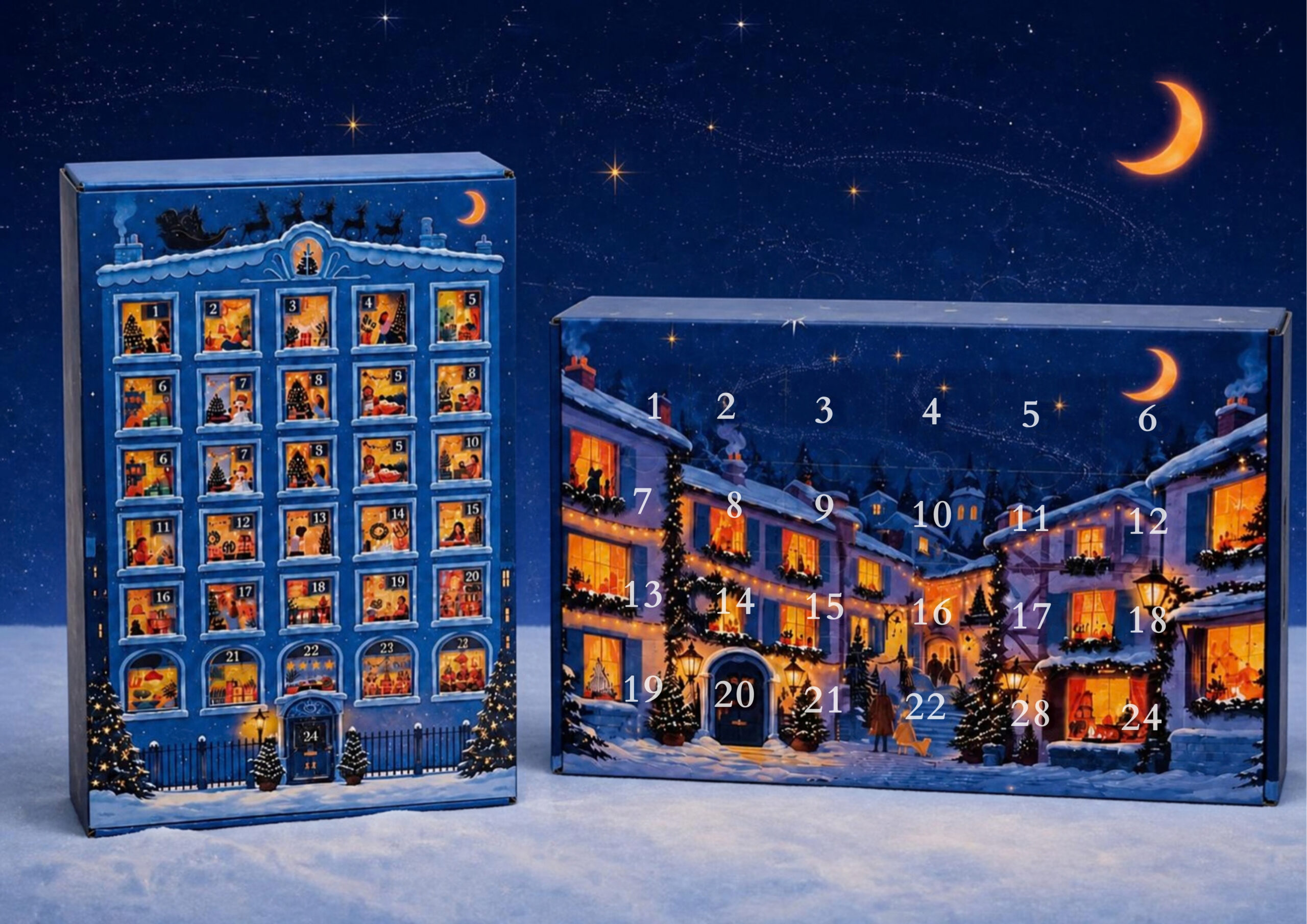 Comment concevoir un calendrier de l’Avent sur mesure en carton ondulé ?